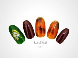 べっ甲　アートネイル