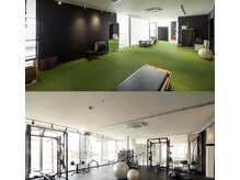 内観/ピラティスエリア,筋トレエリア