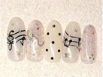 リノ ネイル(Rino nail)/11月新作 おんぷ 711b3