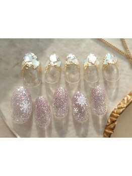 ショートネイルデザインが豊富