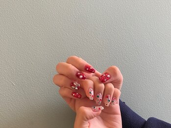 クリスマスネイル