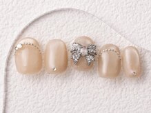 アイネイルズ 大宮店(Ｉ nails)/ベージュマグ×フレンチ