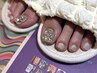 【Foot】親指アート+フットバス ¥8000