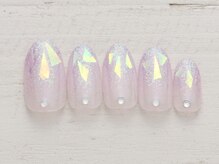 ネイルミックス 自由が丘店(Nail Mix)/オーロラ×グラデーション5990円