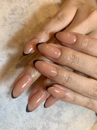 ブラックスキニーフレンチ