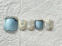 ネイルサロンキティ(nail salon Kitty)/FOOTネイル ¥9980 クリアリング