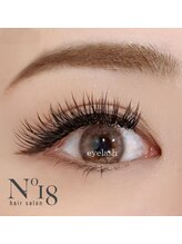 ナンバージュウハチ(N°18)/No.18のマツゲエクステ