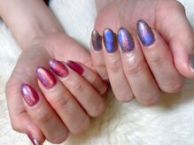 サニーデイズ ネイルアンドビューティー 曙橋店(SunnyDays Nail&Beauty)/マグネットアシンメトリー