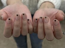 ネイルメゾン 天神店(NAIL MAISON)/オフィスピンクハート冬¥7000