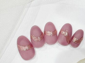 シ ベル 梅田茶屋町店 ネイル(Ci belle)/マットネイル/ピンクネイル