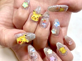 ピカチュウネイルパラジェル