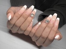 スンネイルズ(SUN.NAILs)の雰囲気（アクリルスカルプにフレンチで可愛く仕上げてます☆）