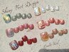 全員★【夏FOOTキラキラシリーズ♪】Shinyシリーズネイル20種 ￥7700