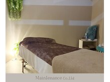 メンテナンス(Maintenance)/施術室へご案内