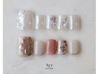 ダブティーネイル(W &T Nail)/R8.05FOOTWTトレンドシンプル