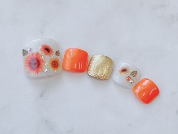 ネイルズ アヴァンティ(Nails Avanti)/定額デザインフットジェル ¥9900