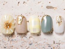 アイネイルズ 吉祥寺店(I nails)/ぷっくりひまわり