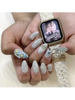 プリズム(PRISM)/推しネイルキルティングネイル