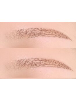 アイブロウメニューがあるサロン