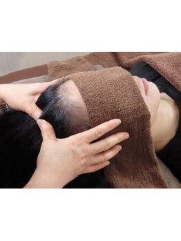 ヘッドスパで癒されたい