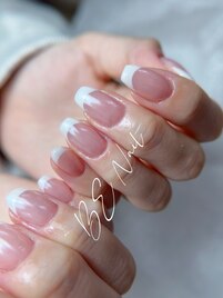 ミラーフレンチネイル