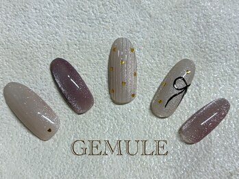ネイルアンドアイラッシュ ジェムール 川越店(Nail&Eyelash GEMULE)/1月新作デザイン