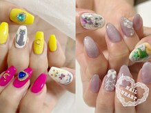 ネイルハート(Nail HEART)の雰囲気(推しがネイルにプリント出来る★推し活にオススメ♪)