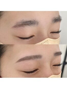 アイズ 天王寺(eye's)/美眉スタイリングwax +間引き