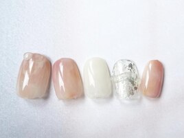 ピンククリアネイル