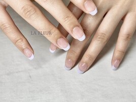ネイルモデル フレンチ LaFleur