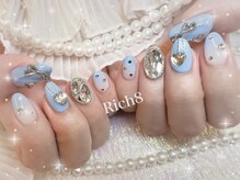 ネイルアンドまつげエクステ リッチエイト 原宿店(Rich8)/韓国リボンネイル