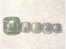 リノ ネイル(Rino nail)/8月の新作 うる花 708L4