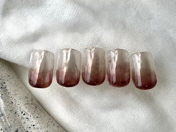 ノンチェ 西宮北口(Nonche)/ボルドー根本グラデーション