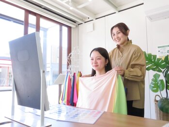 シキサイ(SHIKISAI)の写真/《嬉しい学割メニューが新登場♪》成人式・卒業式の前に！メイク迷子さん集まれ～！パーソナルカラー診断◎