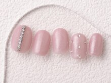 アイネイルズ 大宮店(Ｉ nails)/ドット×ストーン