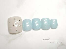 FOOT★シンプルドットデザイン*