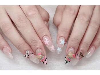 アモールビューティー 新宿店(Amor Beauty)/長さだし10本アートし放題