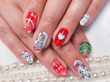 ダリアズネイル(Dahlia's Nail)/手書きアート