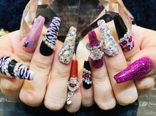 エスフィーネイルサロン ブリーユ(Esfy nailsalon Brille)/ギャルネイル