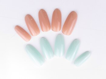 ネイルサロンディーバ 表参道店(Diva)/One color plus（アシメ）