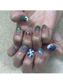 ちゅるん！ソーダネイル