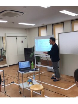 丸の内接骨院グループ 銀座リリース整体院/◆高野の総院長【セミナー風景】