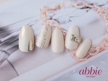 ネイルサロンアビー 北千住店(abbie)/オフホワイト★￥9372