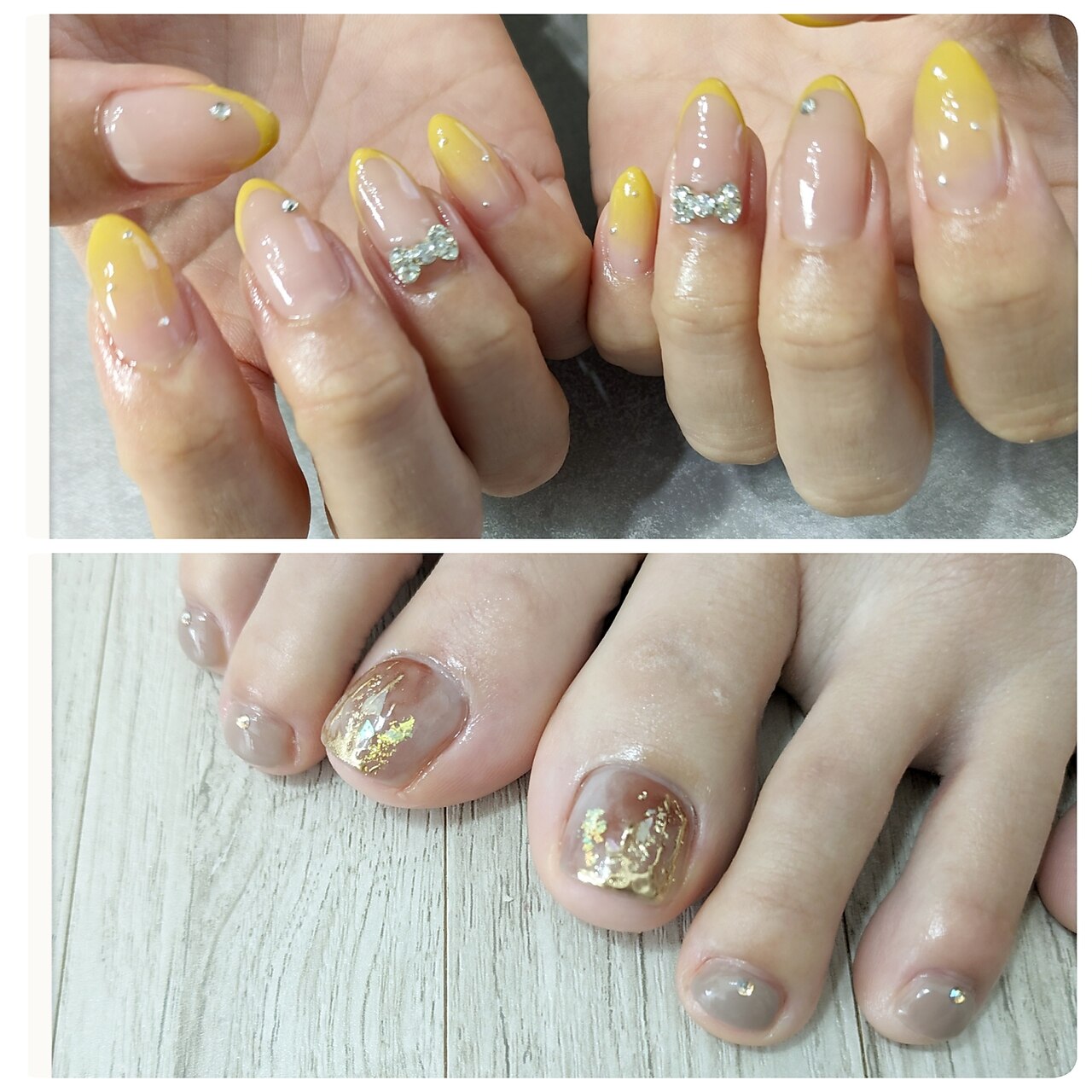 ミナ ネイル 💎💎💎 着画来ました💎 𝐀𝐑𝐄𝐀 𝐎𝐅 𝐃𝐀𝐈𝐀𝐌𝐎𝐍𝐃 𝟐