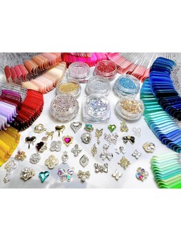 カラー・パーツの種類が豊富