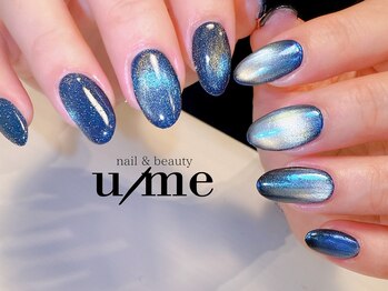 ユーミー(u/me)/バイカラーマグネットネイル