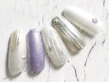 コルン/夏ネイル