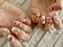 エヌ(N)/トレンド唇ネイル/リップネイル