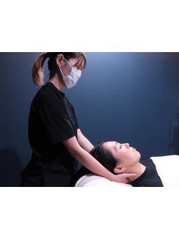 ヘッドスパで癒されたい