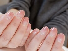 ネイルルームリラ 川崎(nailroom lilas)/自爪育成＊ラメグラデーション
